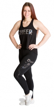 *GLAMOUR COLLECTION* CHEER TANK TOP "LAZER"