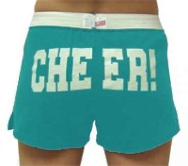 SHORT "CHEER!"  REAR TURQUOISE