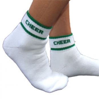 Socken "CHEER" grün