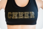 *GLAMOUR COLLECTION* CHEER SPORTTOP GOLD